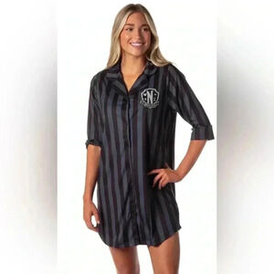 NWT PJammy Wednesday Nevermore Academy Uniform Sleep Shirt XXL